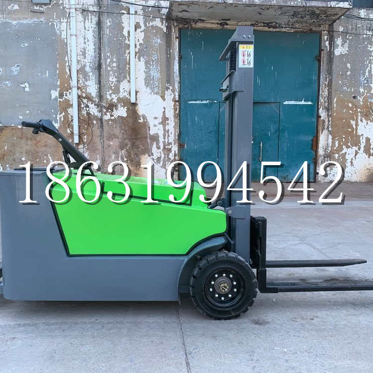 宁县小型电动叉车1吨2吨步行站驾式电瓶堆高充电装卸车液压升降车铲车
